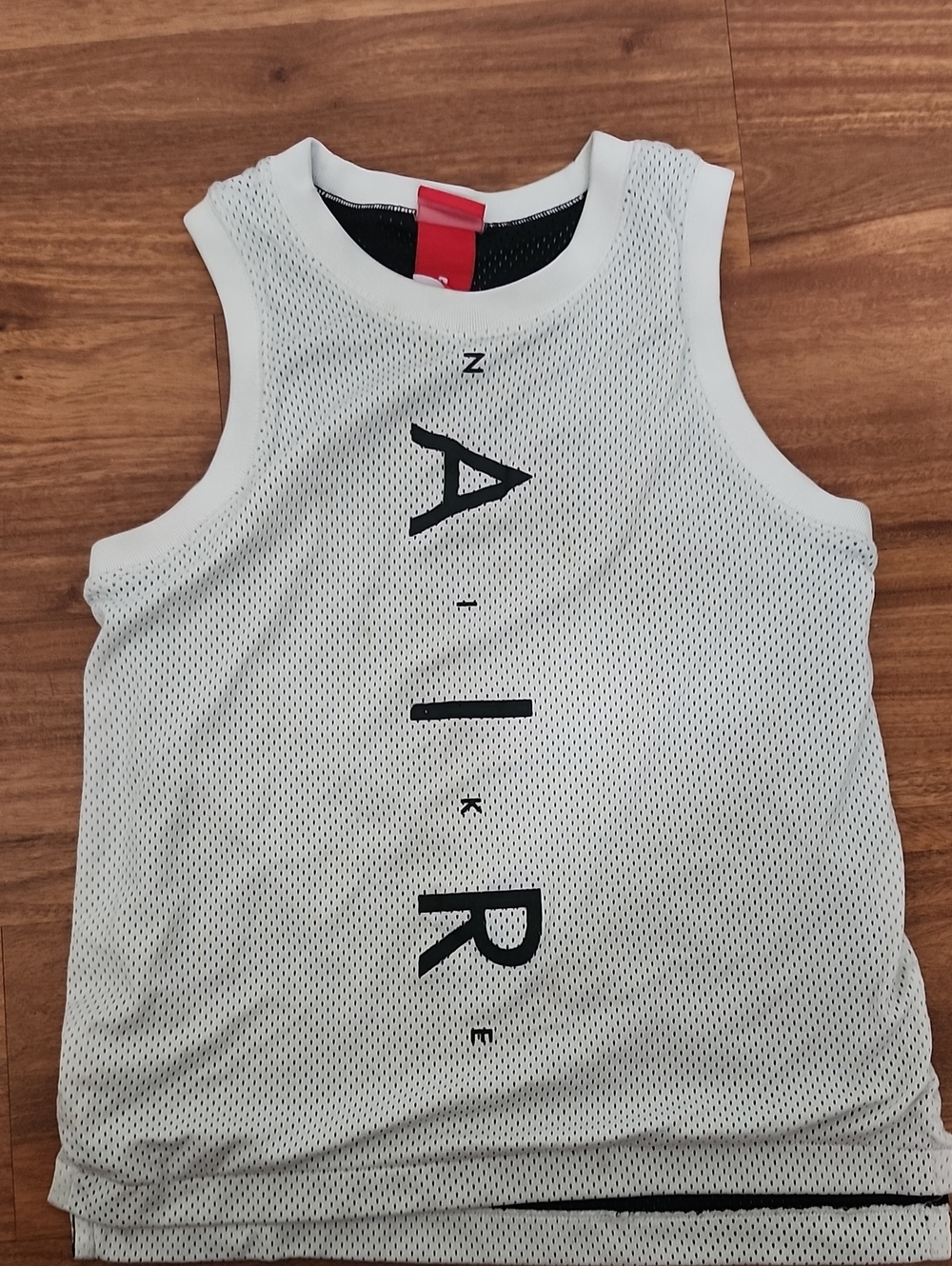 Nike Kids' White Nike AIR Mesh Tank Top Jersey
